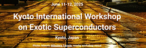 Kyoto International Workshop on Exotic Superconductors バナー